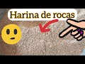 Beneficios y usos de la Harina de rocas (Agricultura ecológica)