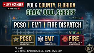 POLK COUNTY *LIVE* POLICE SCANNER AUDIO🚨