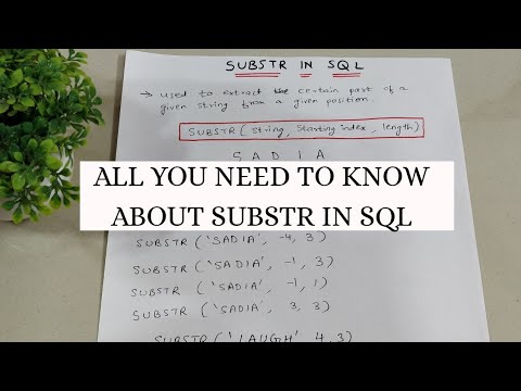 What is the purpose of substr () and Instr () functions?