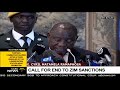 Call for end to Zim sanctions