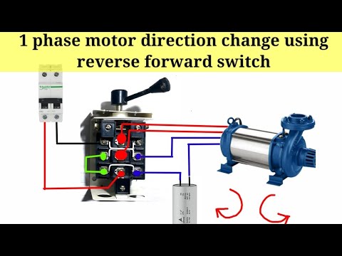 Single Phase Motor Reverse Forward Connection Karna Sikhiye| # ...