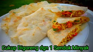 Gorengan Hemat Minyak, Cukup 1 Sendok, Bisa Menggoreng Banyak