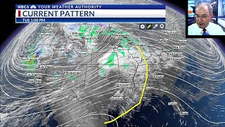 Warming trend continues despite lots of clouds