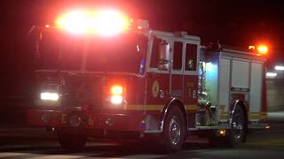 Philadelphia Fire Department Ladder 16 & Engine 6 Responding