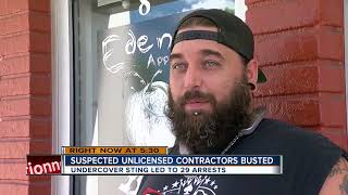 Pinellas Sheriff busts nearly 30 unlicensed contractors in 'Operation Flush Out'