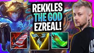 REKKLES IS A GOD WITH EZREAL IN NEW NOXUS SEASON! | LR Rekkles Plays Ezreal ADC vs Ashe!