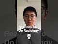 23. You'll see many interesting cases FAST | Reasons to do Radiology #Shorts