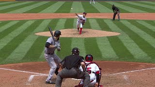 COL@CLE: Bauer strikes out Lucroy to get out of a jam