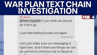 Journalist apparently added to war plan text chain