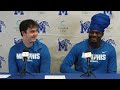 Football: Seth Henigan and Roc Taylor Press Conference-October 26, 2024