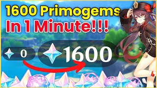 How To Earn Primogems FAST (In Under 60 Seconds!) | Genshin Impact