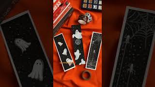 Halloween bookmarks🎃 #shorts #shortsvideo #scarystories #spookyseason #halloween2022 #boeken #boek