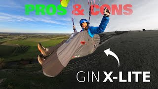 GIN GENIE X-LITE Paragliding Harness - REAL TIME TEST & REVIEW