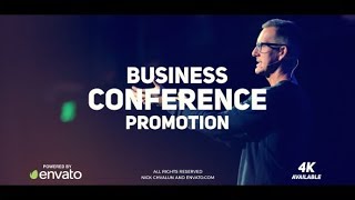 Colorful Event Promotion Business Conference Opener | After Effects Template | Product Promo