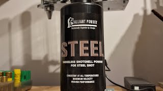 alliant steel powder with the gaep doser and omv avs system!