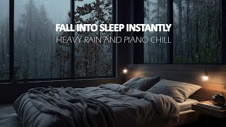 Calm Piano Tunes and Rain’s Gentle Whisper - Reconnect with Peace for Sound Sleep - Heal Your Mind