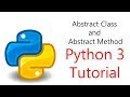 #20 Python Programming - Abstract Class and Abstract Method