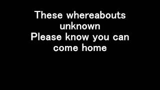 Rise Against - Whereabouts Unknown