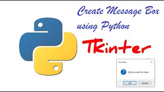 Create Message Box using Python|#tkinter|Python Projects|The hacking stuff