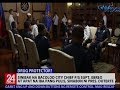 Sinibak na Bacolod city Chief P/S Supt. Ebreo at 4 na iba pang pulis, sinabon ni PDu30