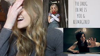 Basic White Girl Reacts to Falling In Reverse - The drug in me is you & Reimagine