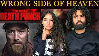 FOREIGNERS FIRST TIME HEARING FIVE FINGER DEATH PUNCH!! | Wrong Side of Heaven (REACTION!!) 😥💔