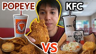 รีวิวไก่ทอด 2 รัฐ KFC vs POPEYE อันไหนอร่อยกว่ากันในอเมริกา | อิ่มtop Ep.7