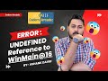 🔥 Error: undefined reference to winmain@16! 🔥Fix & Level Up Your Coding  in VS Code | Coders Arcade
