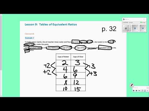 KMS 6th Grade Math - Module 1, Lesson 9-10 - YouTube