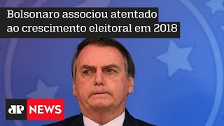 Bolsonaro fala em risco de ser "eliminado" durante live