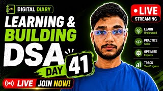 Day 41 DSA Learning | Problem Solving Using Python