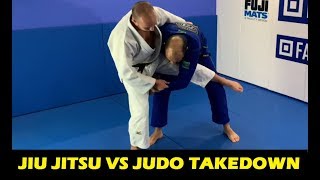 Jiu Jitsu vs Judo Takedown by Olympic Judo Medalist Ugo Legrand