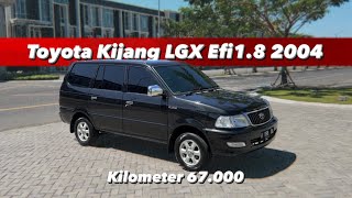 Toyoya Kijang LGX 1.8 Efi 2004 New Model, km 68.000. 📞0816502319