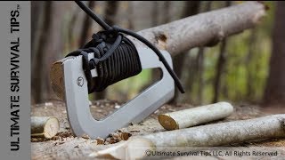 NEW! Bushcraft / Survival / Hunting Paracord Tool - Farson Blade Survival Tool - From Fremont Knives