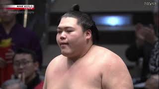 January 2025 Grand Sumo Tournament, Day 15, KINBOZAN vs OHO.