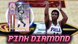 NBA 2K18 PINK DIAMOND 99 OVERALL OSCAR ROBERTSON!! | NBA 2K18 MyTEAM SUPER MAX GAMEPLAY