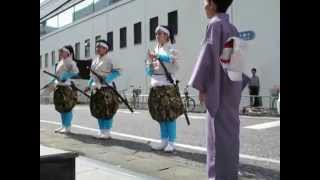 2014長崎くんち「八幡町(剣舞) 後日(庭先回り)」