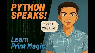 Python Print Statements: Make Your Code SPEAK! (Beginner Tutorial)