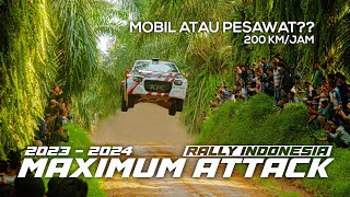 Flat out and Maximum Attack | Rally Indonesia 2023 \u0026 2024