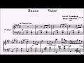 HKSMF 76th Piano 2024 Class 118 Grade 5 Prokofieff Valse Op.65 No.6 Sheet Music 校際音樂節