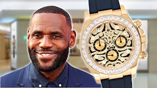 INSANE LeBron James Luxury Watches - How Much Does It Cost? (2023)