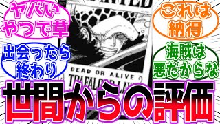 ロー達のワンピ世界での評価がヤバい事に気が付いてしまった読者の反応集【ワンピース】