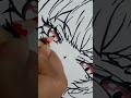 coloring ellen joe from zenless zone anime art shorts shortsvideo trending viralvideo ellen foryou