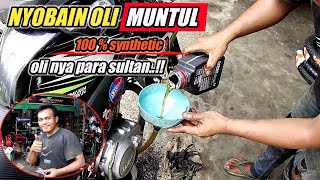 nyobain oli motul ‼️oli nya para sultan oli motul 100% synthetic vixion adventure