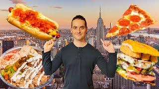 100 Hours of NYC Street Food! (Full Documentary) Cheap Eats & MORE!