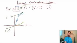 Linear Combinations and Span -- Part I