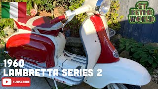 Vintage Gem Unveiled: 1960 Lambretta Series 2 Scooter Vlog From 11/2022