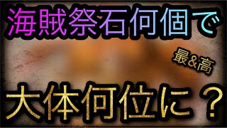 海賊祭！オーブン！決勝！石何個で大体何位に？［OPTC］［トレクル］［ONE PIECE　Treasure　Cruise］［원피스 트레져 크루즈］［ワンピース］