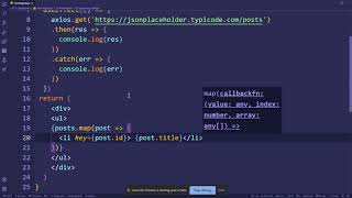ReactJs Hooks, fetching data form an "JSON API"
