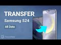 How To Transfer Data from Old Samsung to New Samsung s24! | Faster | All data Transfered!